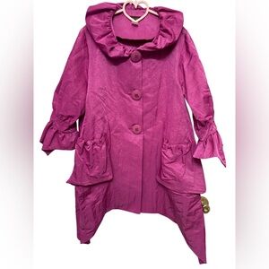 DESIGN TODAY’S PINK  BUTTON-UP JACKET